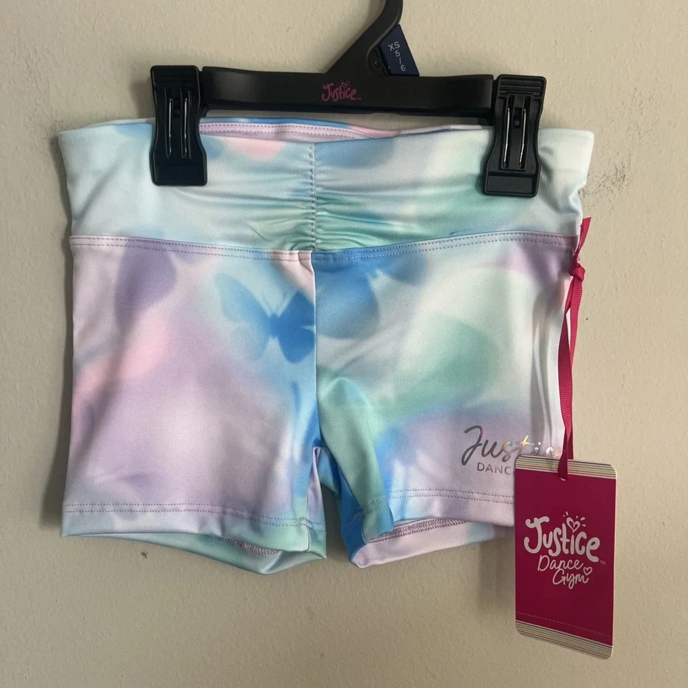 Short XS (5-6) Justice Girls Dance Gym Multicolor Polyester MPN JSZV7